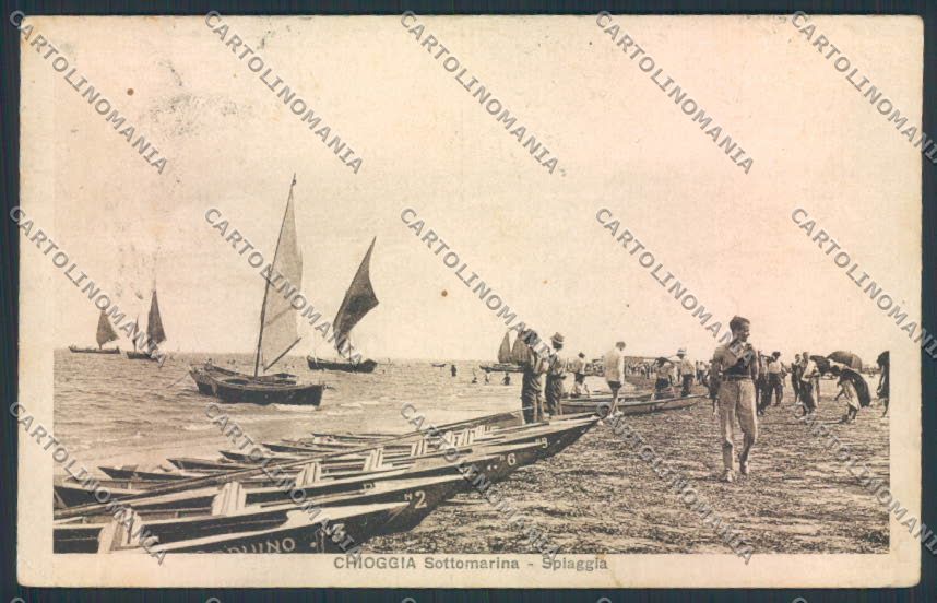 Venezia Sottomarina cartolina MQ2315 – fronte