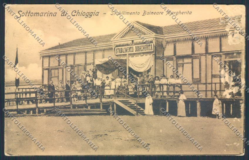 Venezia Sottomarina ABRASA cartolina MQ2318 – fronte