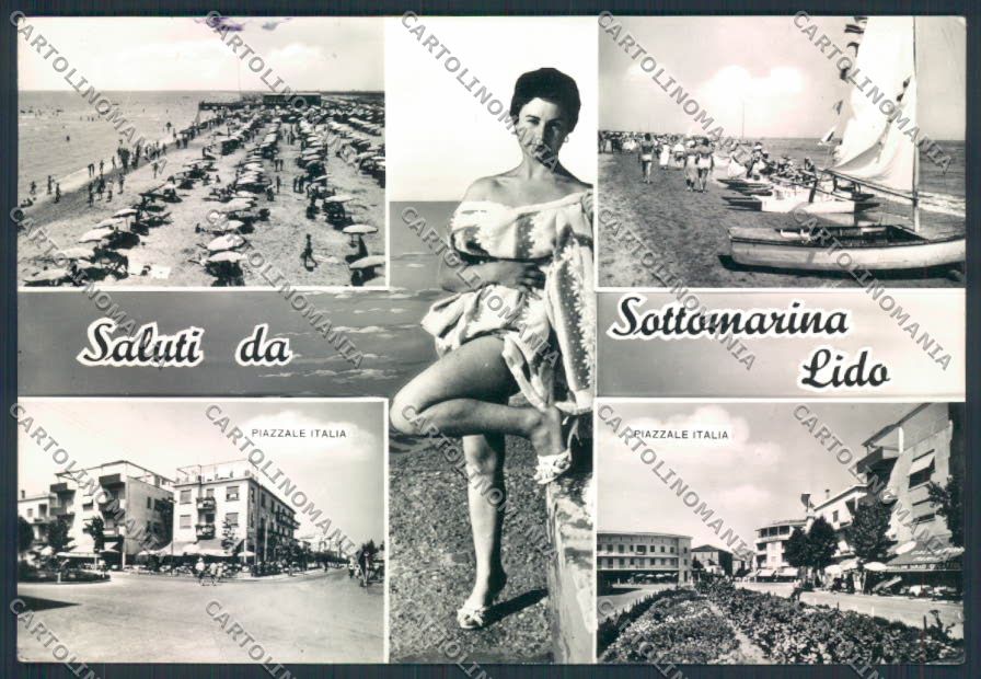 Venezia Sottomarina Foto FG cartolina MQ2322 – fronte