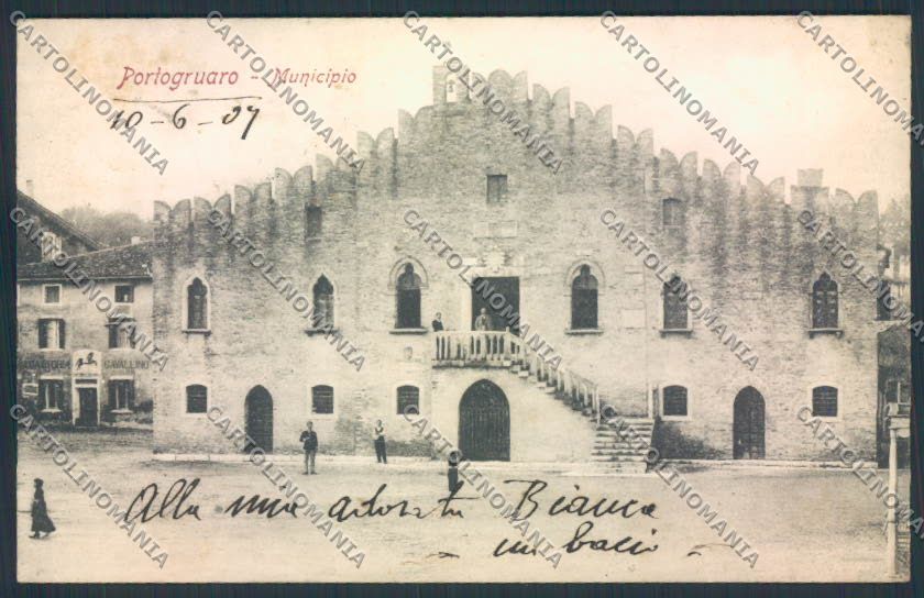 Venezia Portogruaro cartolina MQ2328 – fronte