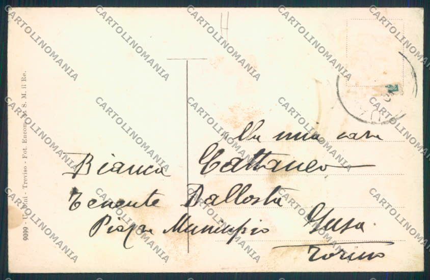 Venezia Portogruaro cartolina MQ2328 – retro