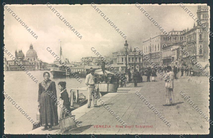 Venezia città Schiavoni cartolina MQ2366 – fronte