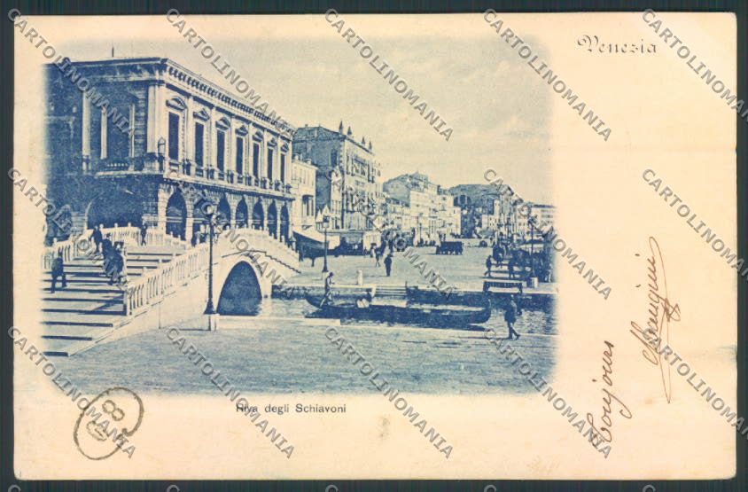 Venezia città Schiavoni cartolina MQ2369 – fronte