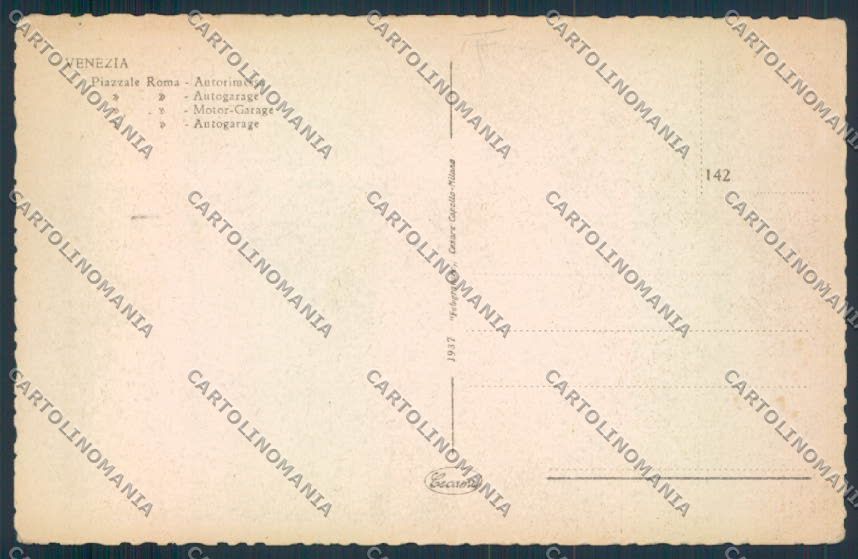 Venezia città cartolina MQ2384 – retro
