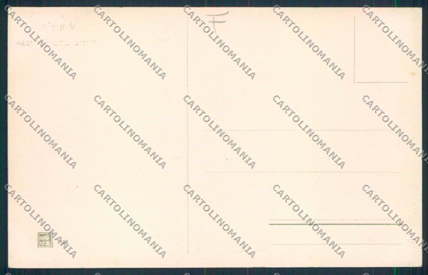 Venezia città Squero Trovaso cartolina MQ2388 – retro