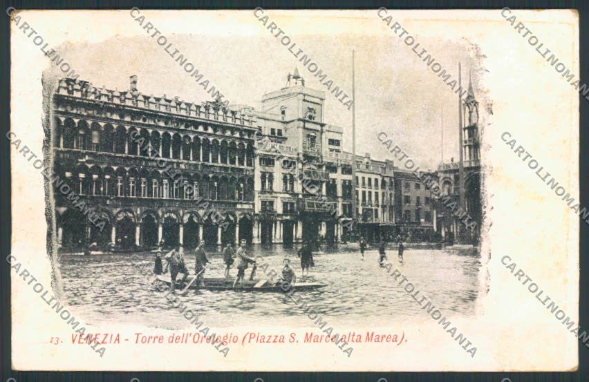 Venezia città Alta Marea cartolina MQ2391 – fronte