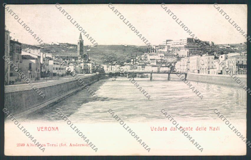 Verona città Alterocca cartolina MQ2418 – fronte