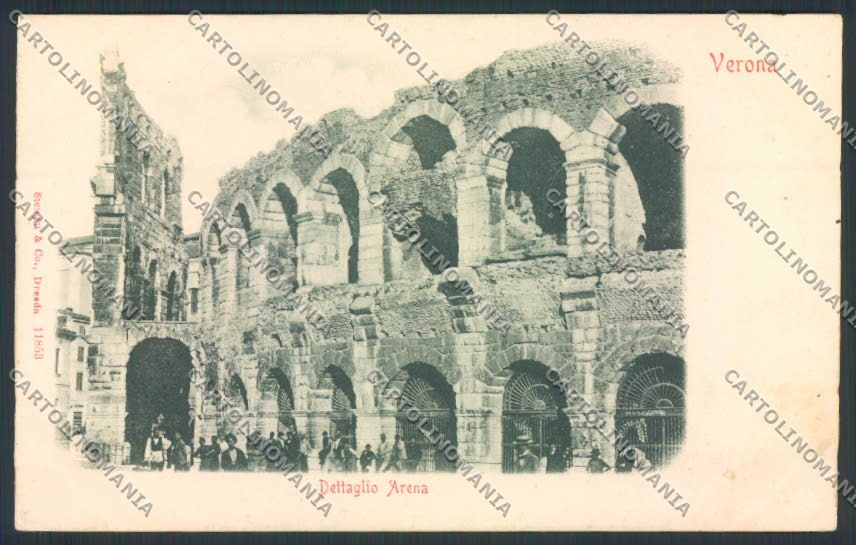 Verona città Arena cartolina MQ2437 – fronte