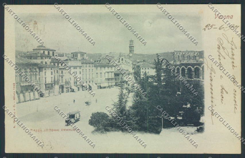 Verona città cartolina MQ2450 – fronte