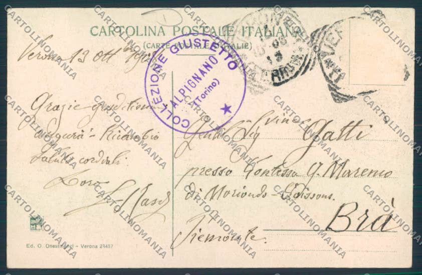 Verona città cartolina MQ2452 – retro