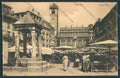 Verona città Piazza Erbe FORO cartolina MQ2463 – fronte