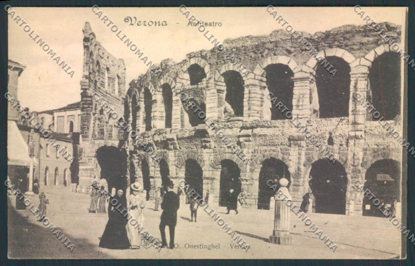 Verona città Arena cartolina MQ2471 – fronte