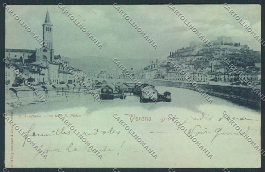 Verona città Anastasia cartolina MQ2530 – fronte