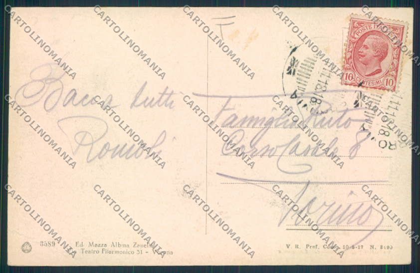 Verona città cartolina MQ2533 – retro