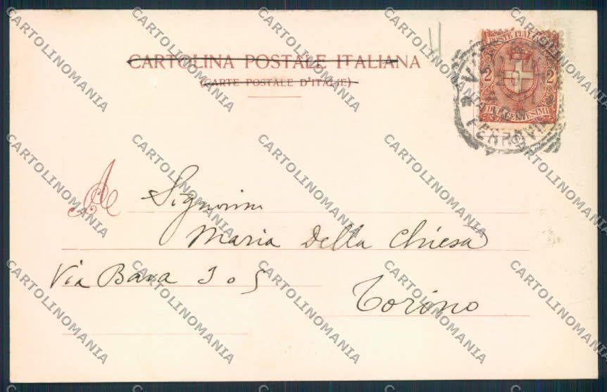 Verona città Ponte Umberto I cartolina MQ2561 – retro