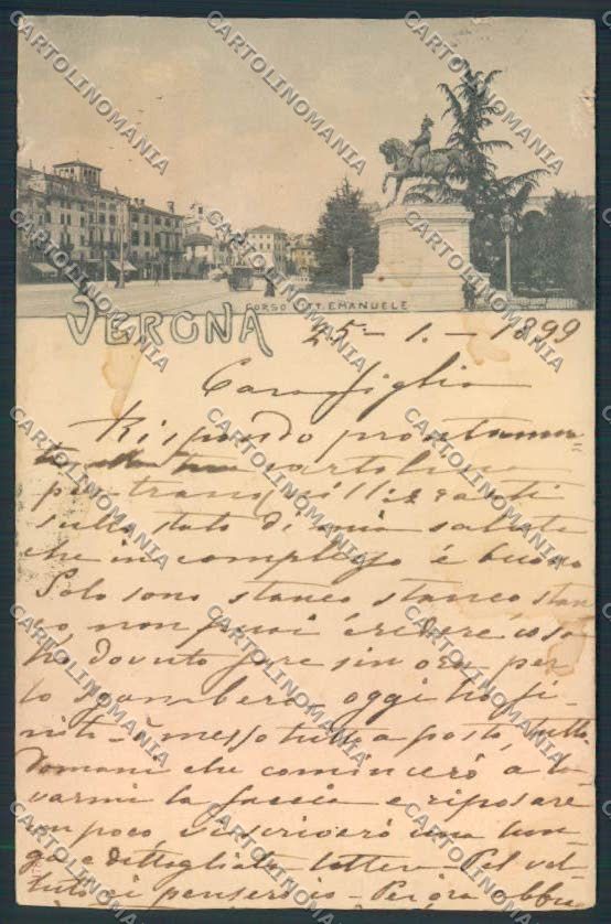 Verona città STRAPPI cartolina MQ2589 – fronte
