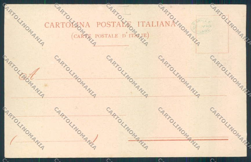 Verona città Casermaggio Militare cartolina MQ2594 – retro