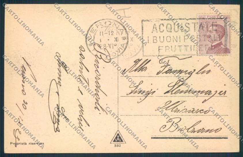 Verona città Saluti da cartolina MQ2651 – retro