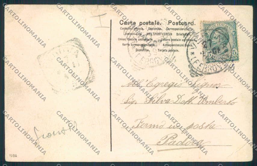 Verona città STRAPPI SCOLLATA cartolina MQ2661 – retro