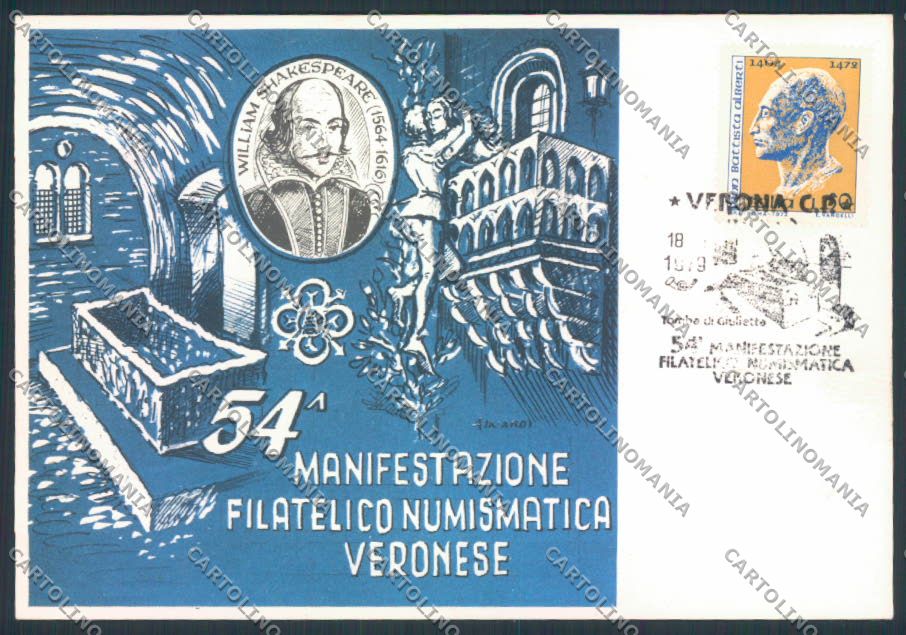 Verona Filatelia FG cartolina MQ2679 – fronte