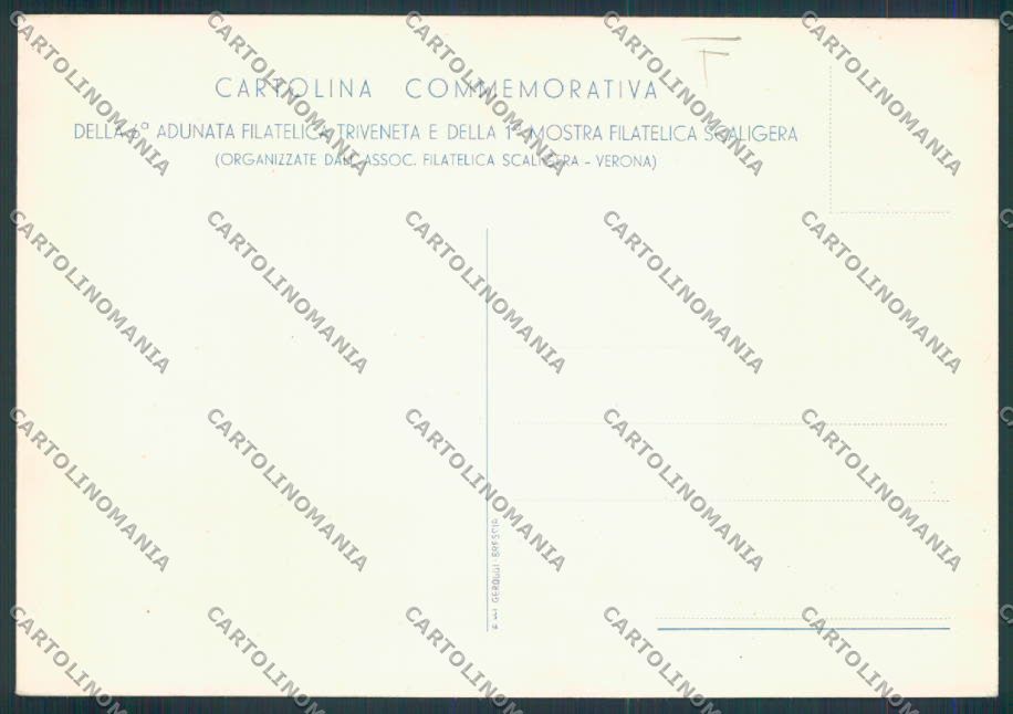 Verona Filatelia FG cartolina MQ2680 – retro