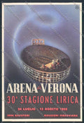 Verona Festival Opera Arena 1952 FG cartolina MQ2690 – fronte
