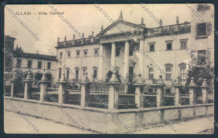 Verona Illasi PIEGHE STRAPPI ABRASA cartolina MQ2697 – fronte