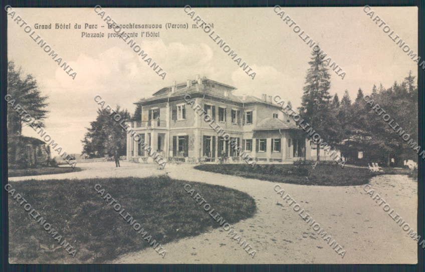 Verona Bosco Chiesanuova cartolina MQ2725 – fronte
