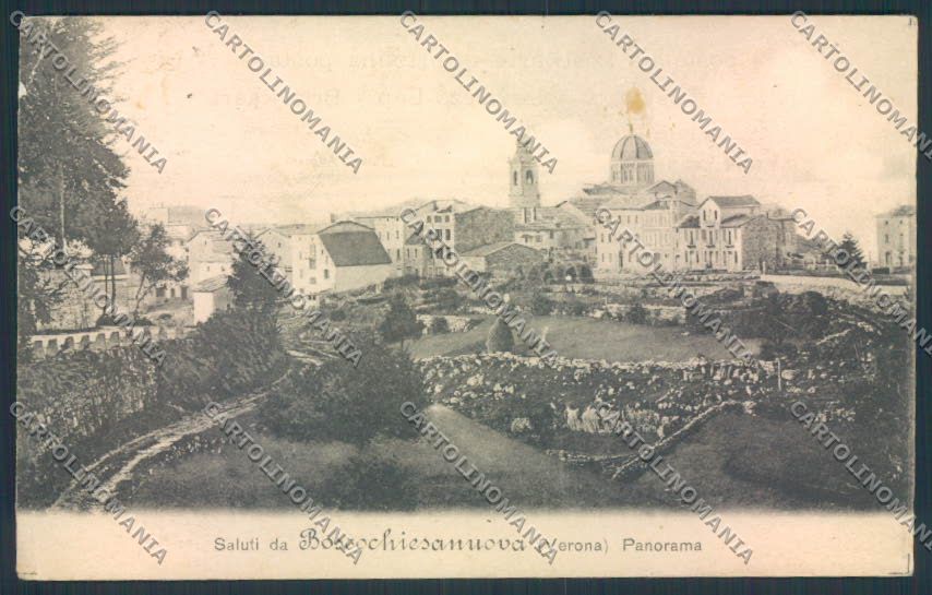 Verona Bosco Chiesanuova cartolina MQ2727 – fronte