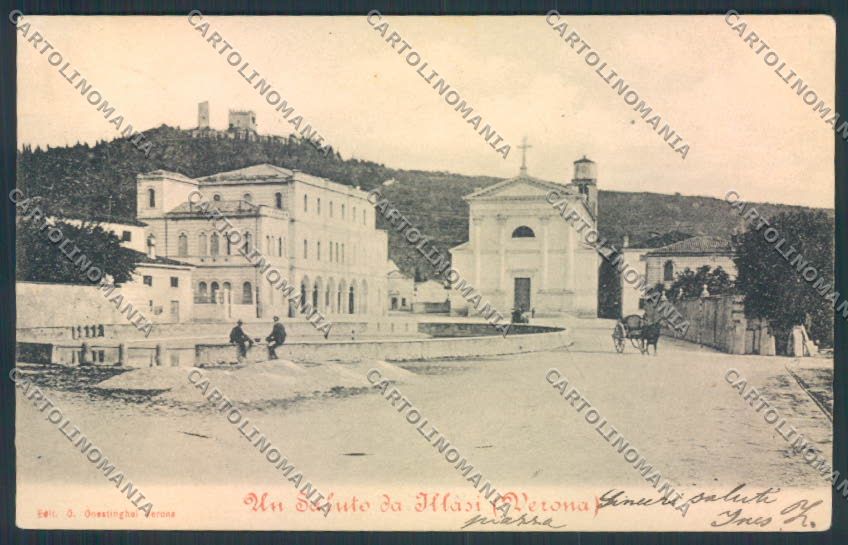 Verona Illasi cartolina MQ2748 – fronte