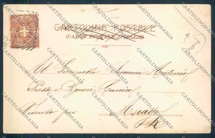 Verona Bosco Chiesanuova PIEGA cartolina MQ2750 – retro