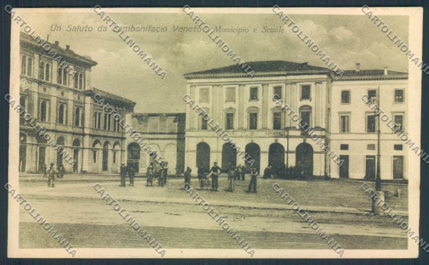 Verona San Bonifacio cartolina MQ2752 – fronte