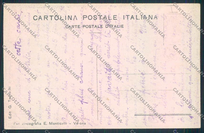 Verona Sant'Ambrogio Valpolicella cartolina MQ2753 – retro