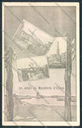 Verona Monteforte d'Alpone PIEGHINA cartolina MQ2755 – fronte