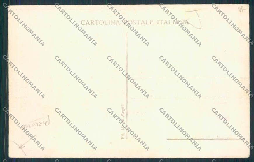 Verona Monteforte d'Alpone PIEGHINA cartolina MQ2755 – retro