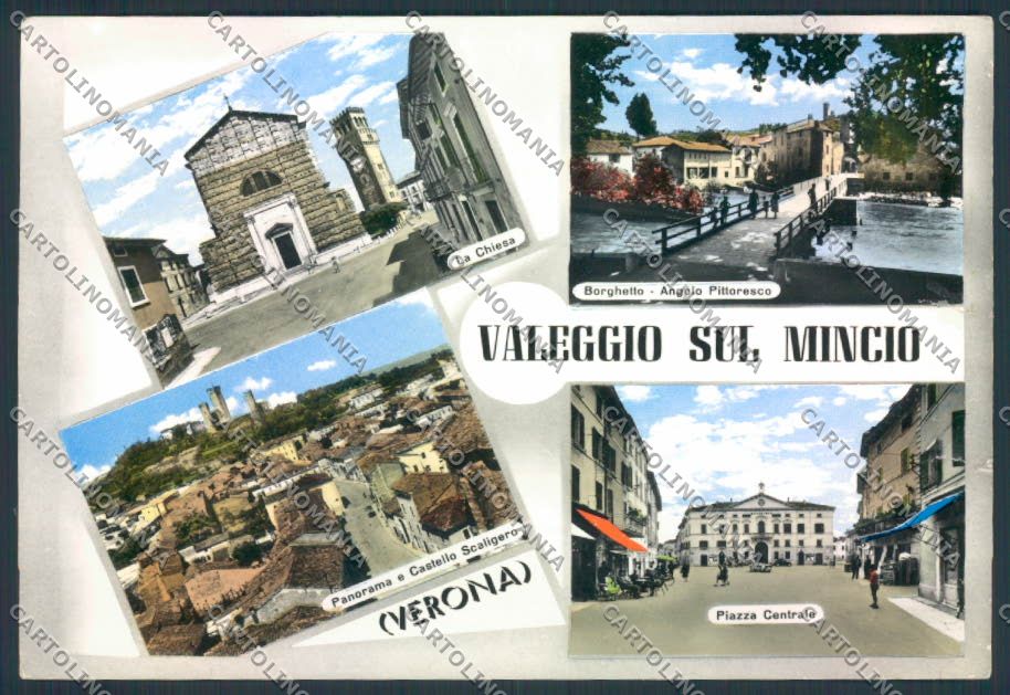 Verona Valeggio Mincio STRAPPI Foto FG cartolina MQ2768 – fronte