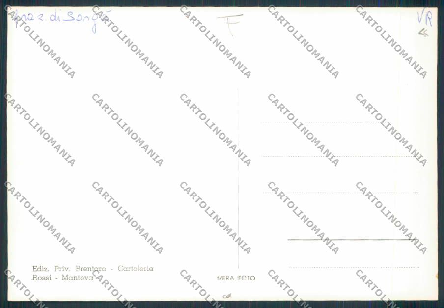 Verona Bonferraro ADESIVO Foto FG cartolina MQ2797 – retro
