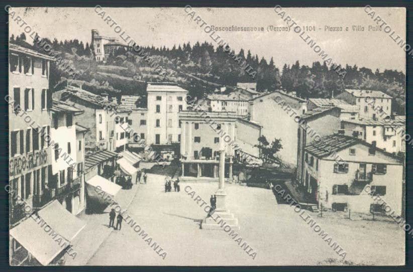 Verona Bosco Chiesanuova SCOLLATA cartolina MQ2798 – fronte