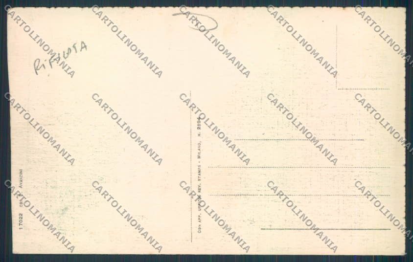 Verona Peschiera RIFILATA cartolina MQ2799 – retro