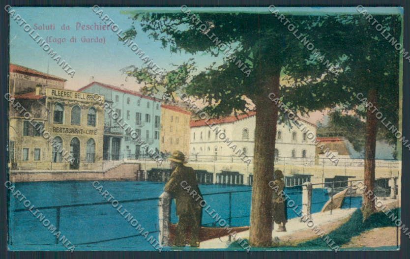 Verona Peschiera cartolina MQ2800 – fronte