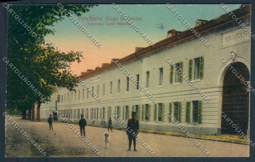 Verona Peschiera ABRASA cartolina MQ2802 – fronte