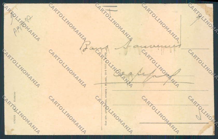 Verona Peschiera ABRASA cartolina MQ2802 – retro