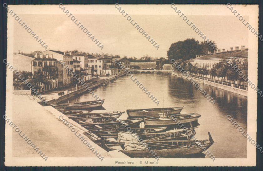 Verona Peschiera cartolina MQ2807 – fronte