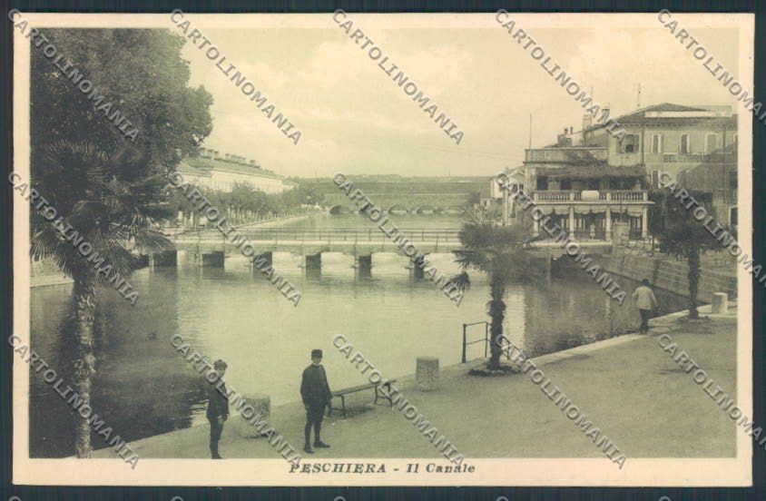 Verona Peschiera cartolina MQ2812 – fronte