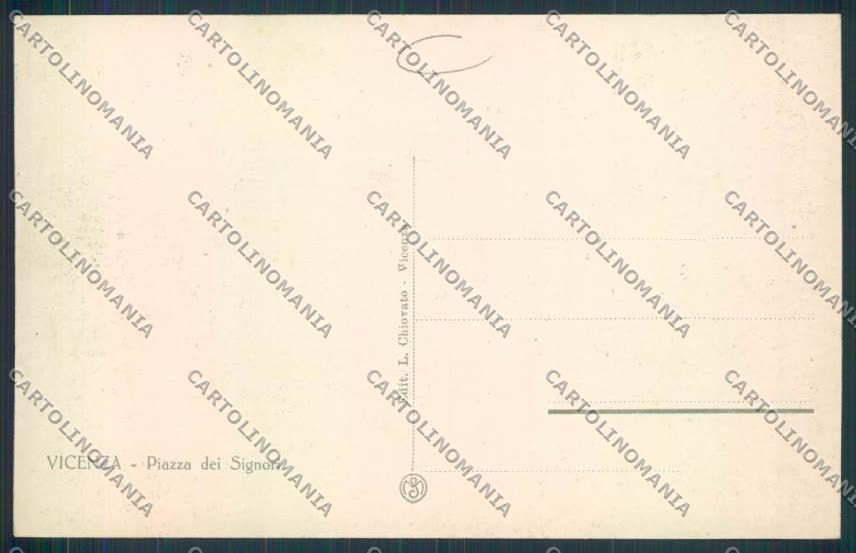 Vicenza città cartolina MQ2825 – retro