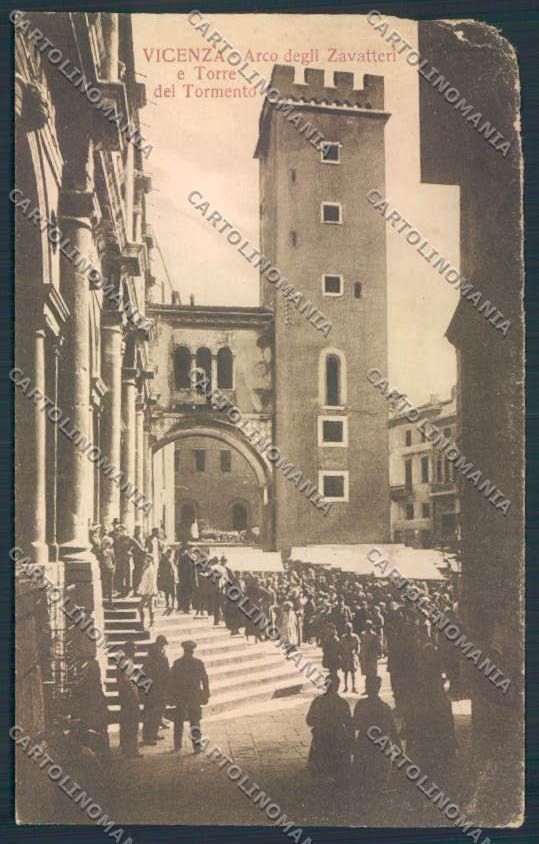 Vicenza città UMIDITA' cartolina MQ2826 – fronte