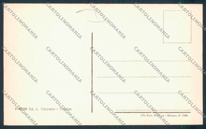 Vicenza città cartolina MQ2841 – retro