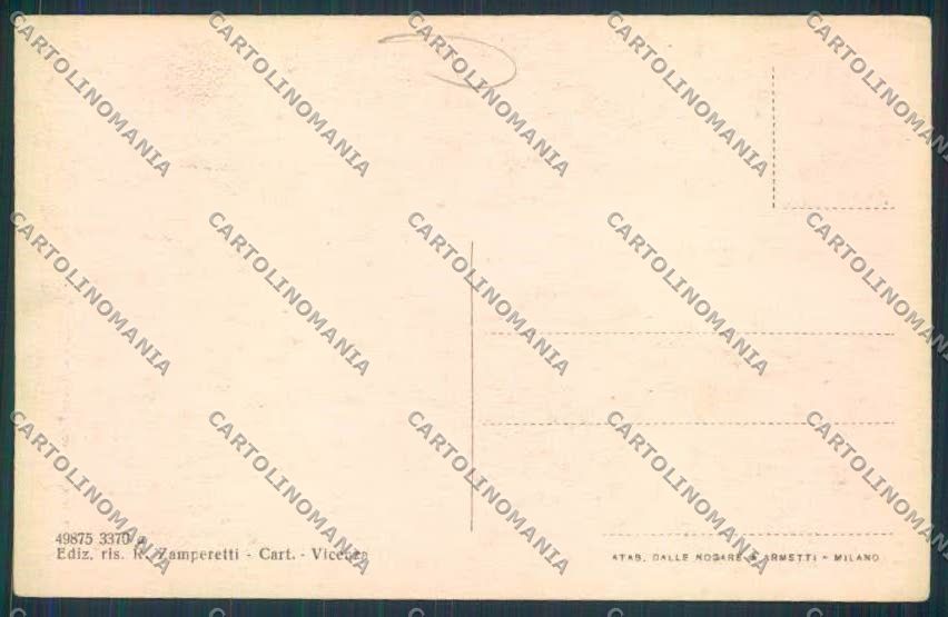 Vicenza città cartolina MQ2842 – retro