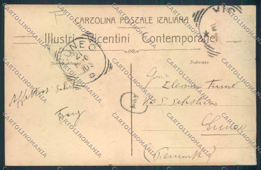 Vicenza città Lampertico cartolina MQ2855 – retro