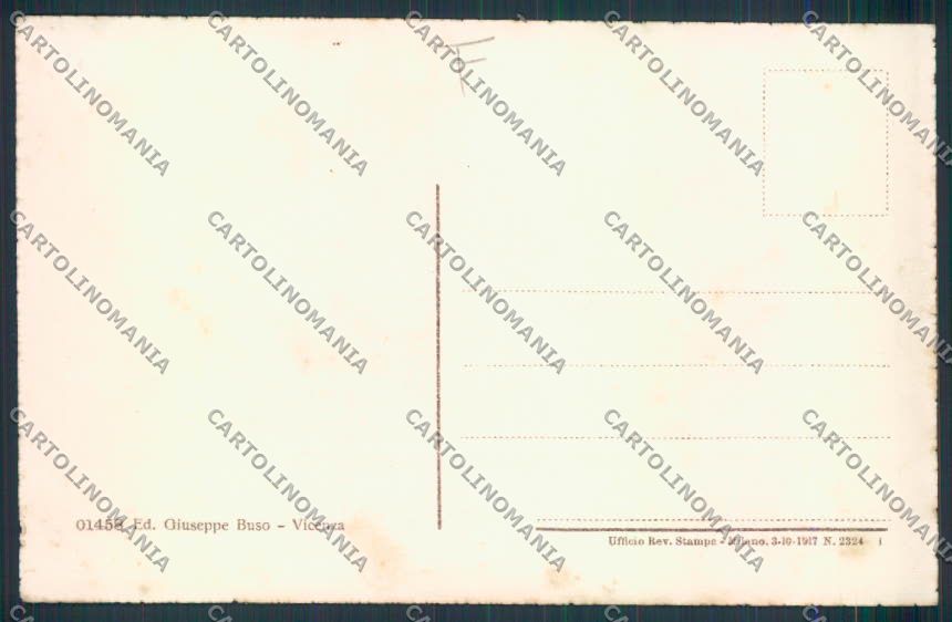 Vicenza città Tram cartolina MQ2856 – retro